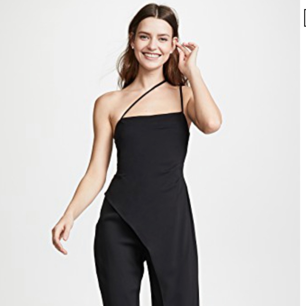 Michelle Mason asymmetric jumpsuit